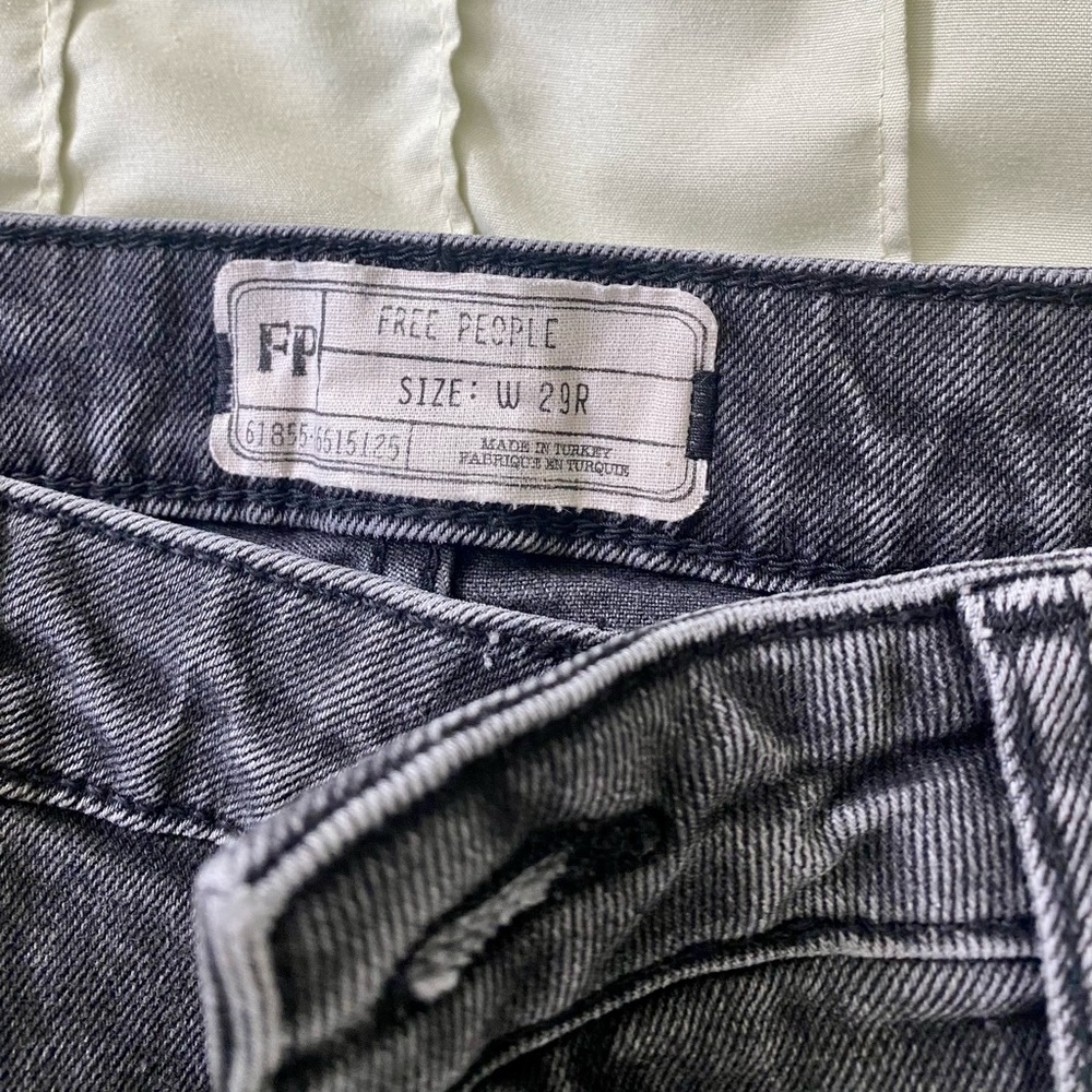Free People Straight Leg Jeans - Picture 3 of 4